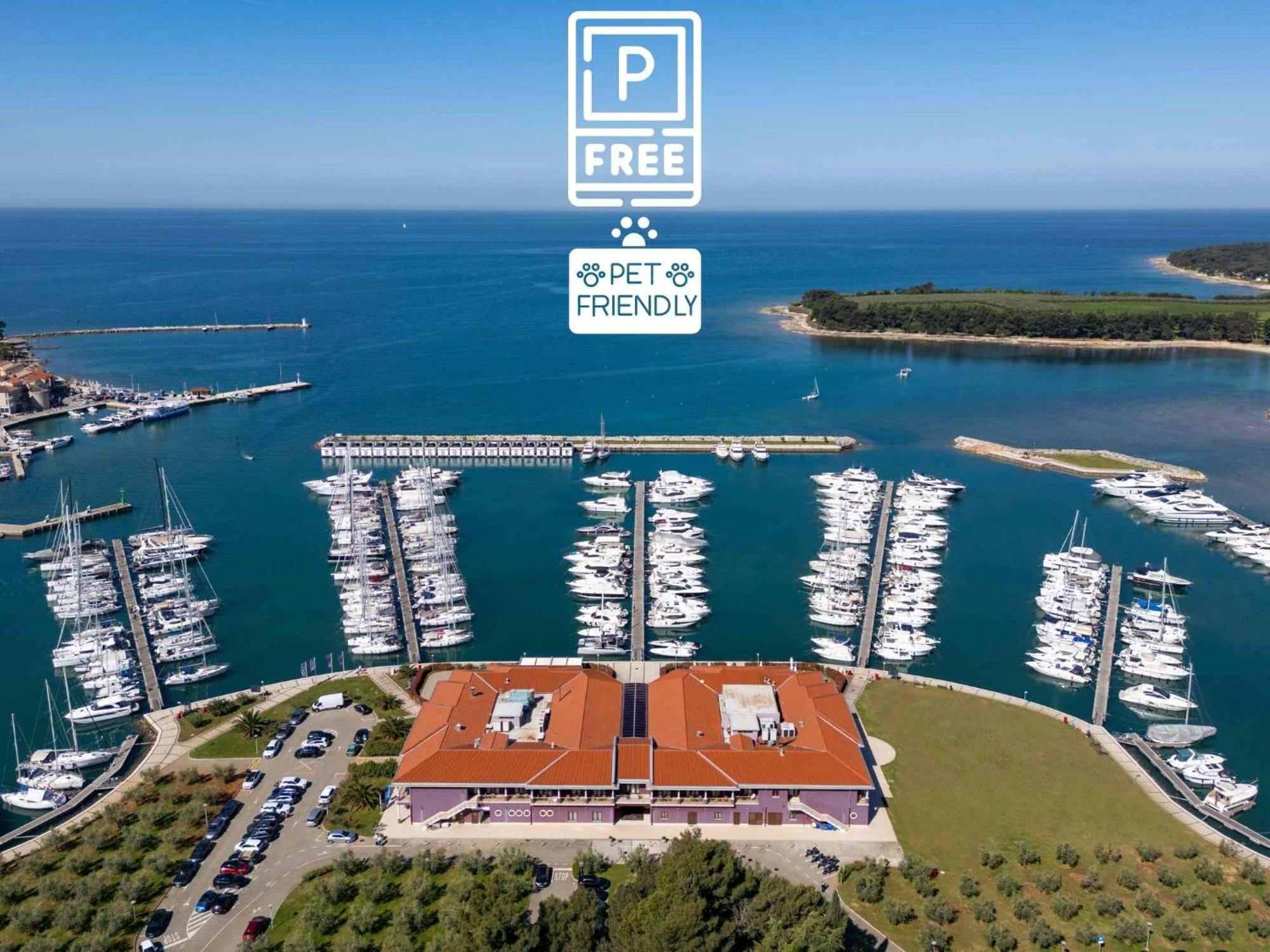 Boutique Hotel Nautica - Spa & Wellness, Free Parking, Pet Friendly Novigrad Istria エクステリア 写真